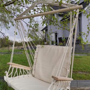 Fotel wiszący krzesło brazylijskie hamak huśtawka