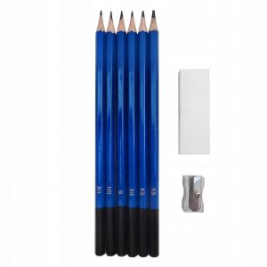 Ołówki zestaw do szkicowania rysowania 8w1 6B-2H
