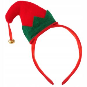 Opaska Elfa czapka mikołajki świąteczna gwiazdka