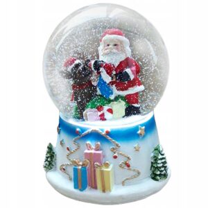 Pozytywka Szklana kula śnieżna z pozytywką świąteczna Boże Narodzenie